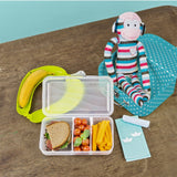 Rotho Fun Lunchbox mit Trennwänden 1,7l transparent