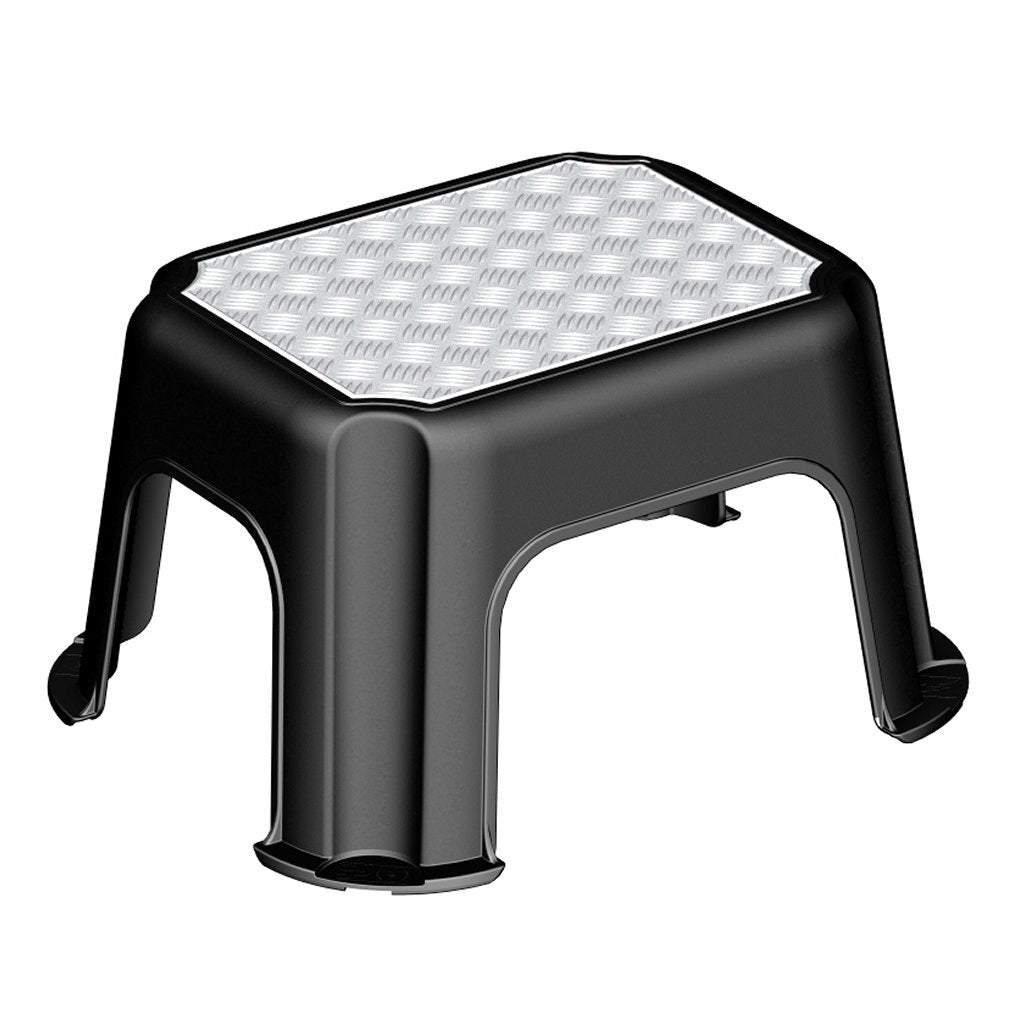 Rotho Tritthocker Paso Silber Metallic