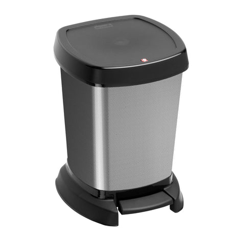Rotho Paso Treteimer 6l Carbonmetallic