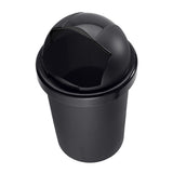 Rotho Rollbob Abfallbehälter 30l schwarz