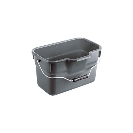Rotho Basic Rechteckeimer 12l Anthrazit