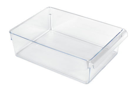 Rotho Kühlschrank-Organizer Loft 5 Liter transparent – ​​Küchenaufbewahrung.