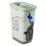 Rotho Cody Cat Tierfutterbehälter 25l Cappuccino Sand