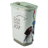 Rotho Cody Hundefutterbehälter 50l Cappuccino Sand
