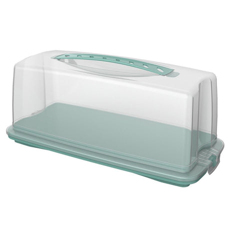 Rotho Frischkuchenbox Rechteck 36x16,5x16,5 cm Mistelgrün