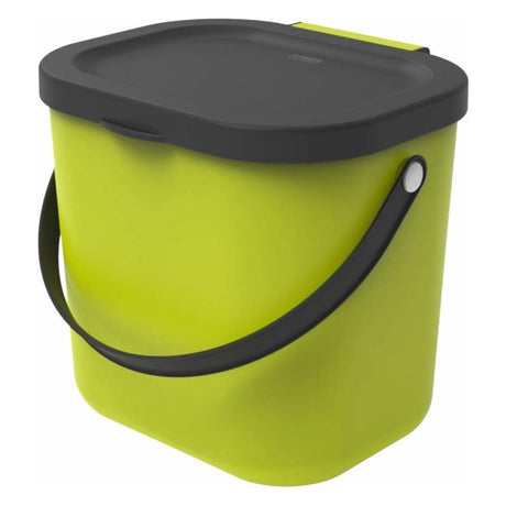 Rotho Albula Mülltrenner - Biotonne - 6l - Grün