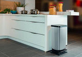 Rotho Paso Treteimer 40l Silbermetallic