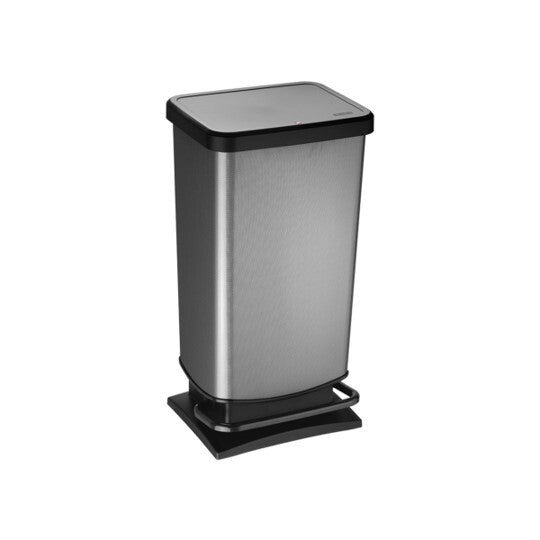 Rotho Paso Treteimer 40l Carbonmetallic