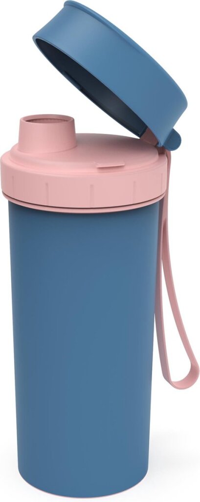 Rotho Memory Kids Schulbecher to go 400ml Horizontblau
