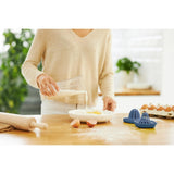 Rotho Shaker mit Presse 1 l Loft Horizon blau | 2 Stk