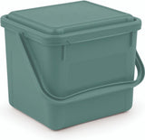Rotho Abfallbehälter 4,5 l Bio Mistelgrün | 2 Stk