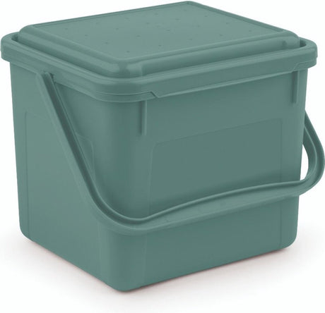 Rotho Abfallbehälter 4,5 l Bio Mistelgrün | 2 Stk