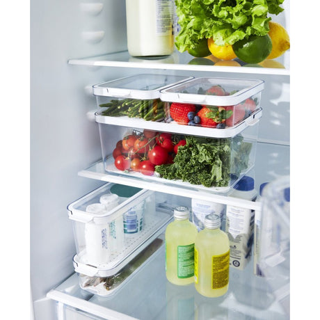 Rotho Cauma Set Kühlschrank Organizer 4,65l + 2,15l + 2x 1,2l transparent