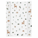 Rotho Wickelauflage Waldtiere 50x70 cm weiß
