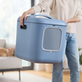 Rotho Mypet Biala XL Katzentoilette 61,4x49,2x57,6 cm blau
