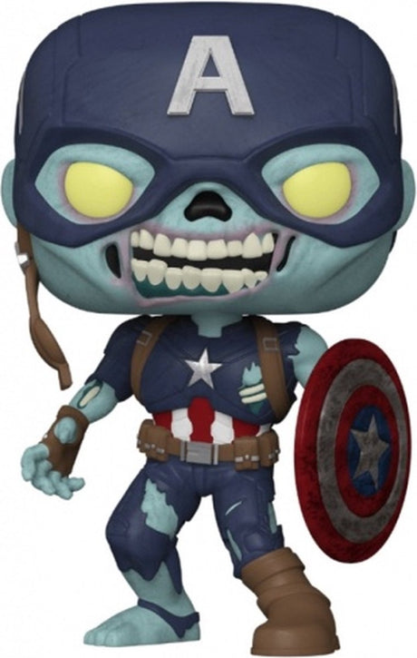 Funko pop! marvel: what if...? - zombie captain america exclusive 25cm