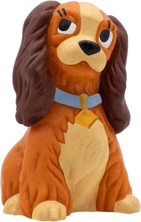 Bullyland 12445 – Disney Lady and the Tramp Figur – Lady – lebensechte und detaillierte Gestaltung – ideal als Tortenfigur, Sammlerstück oder kleines Geschenk für Kinder ab 3 Jahren