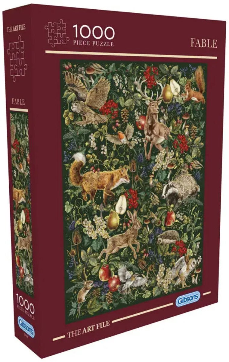 Gibsons the art file puzzel 1000 stukjes