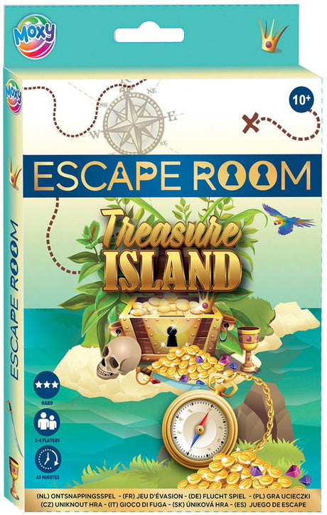 Kreatives Bastelgruppen-Escape-Room-Schatzinsel-Escape-Spiel