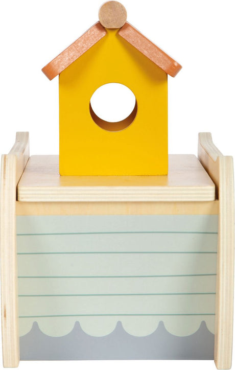 Small Foot - Holz-Formsortierer Arche Noah Safari, 15-teilig.