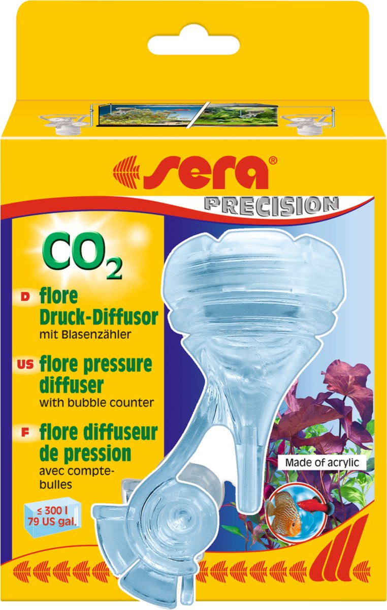 Sera flore co2 pressure diffuser