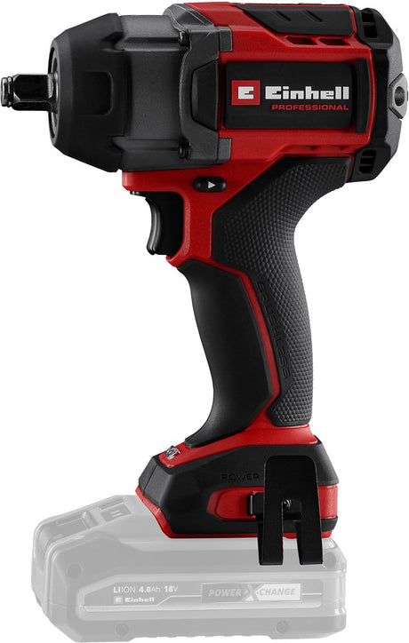 Einhell Profi-Akku-Schlagschrauber TP-CW 18 750-C LI BL-Solo (Rot Schwarz, Power X-Change, Akku und Ladegerät nicht im Lieferumfang enthalten)