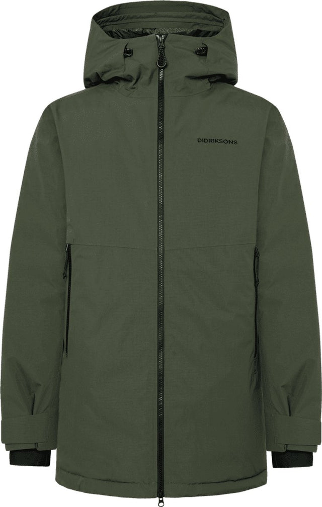 Didriksons tempest usx parka heren outdoorjas - deep green