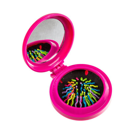 Ootb Taschenspiegel mit integrierter Bürste ã˜7cm