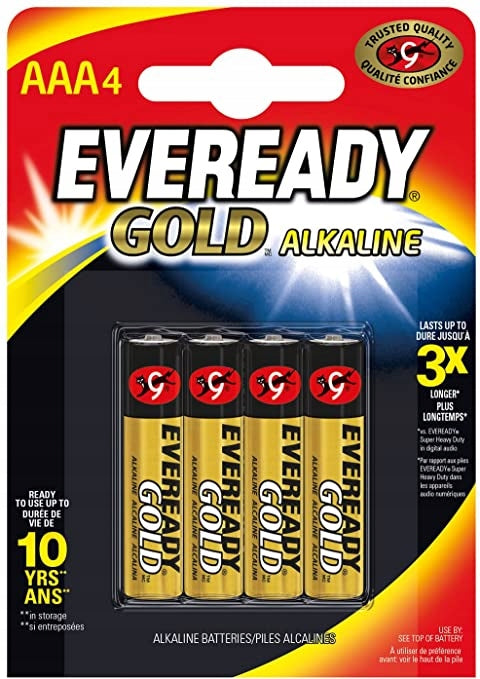 Elke batterij alkalisch goud lr03 4bp