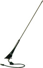 Carpoint Dachantenne 45 cm – universal – abschraubbar – 3,8 m Kabel – verbesserter Radioempfang – schwarz – für Auto