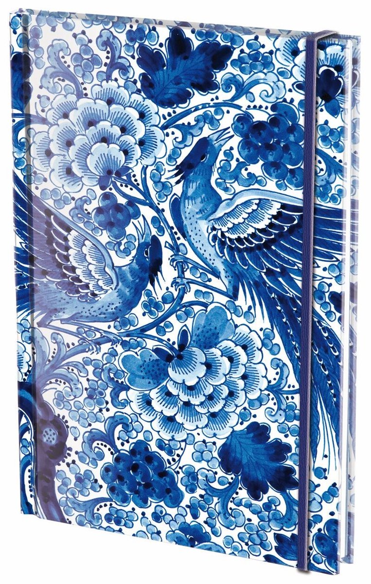 Bekking blitz notitieboek a6, zachte kaft: royal delft