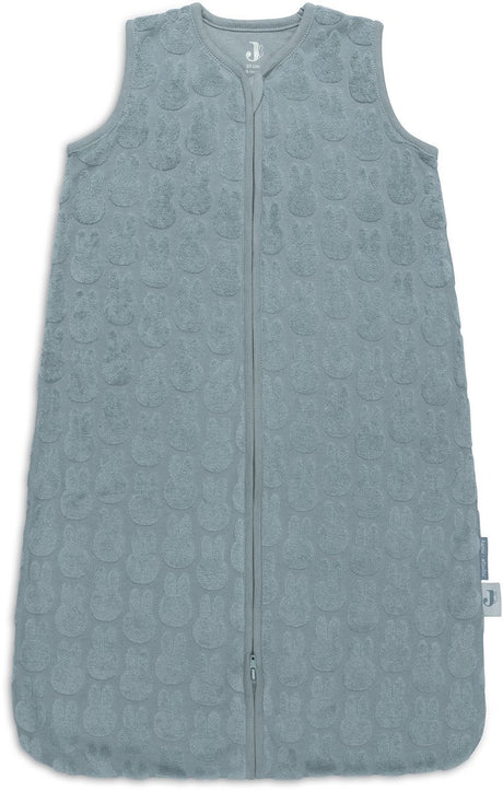 Jollein x nijntje - baby slaapzak zomer jersey 90cm - miffy jacquard terry sea green - zomerslaapzak