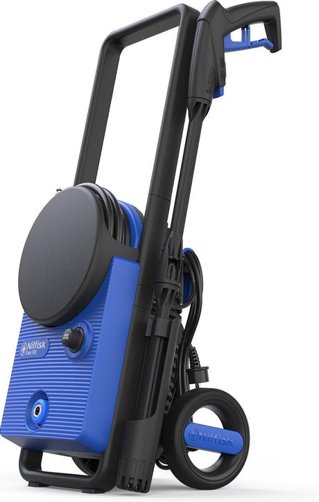 Nilfisk core 130-6 powercontrol – hogedrukreiniger met 130 bar druk, 6 m slang, compact terrasreiniger en schuimsproeier