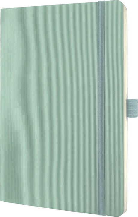 Sigel Notizbuch Conceptum, A5, Mintgrün, Softcover, 194 Seiten, liniertes 80-Gramm-Papier