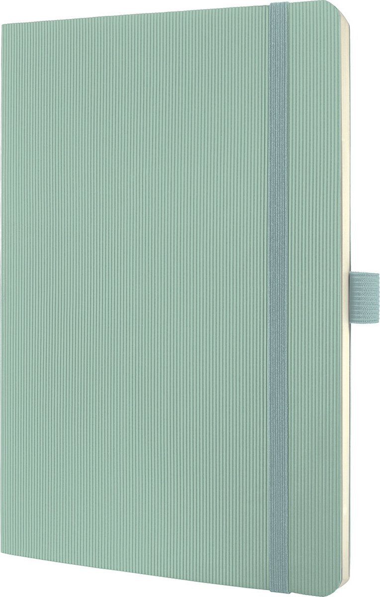 Sigel-Notizbuch – Conceptum – A5 – Mintgrün – Softcover – 194 Seiten – Linie – 80-Gramm-Papier – si-co337