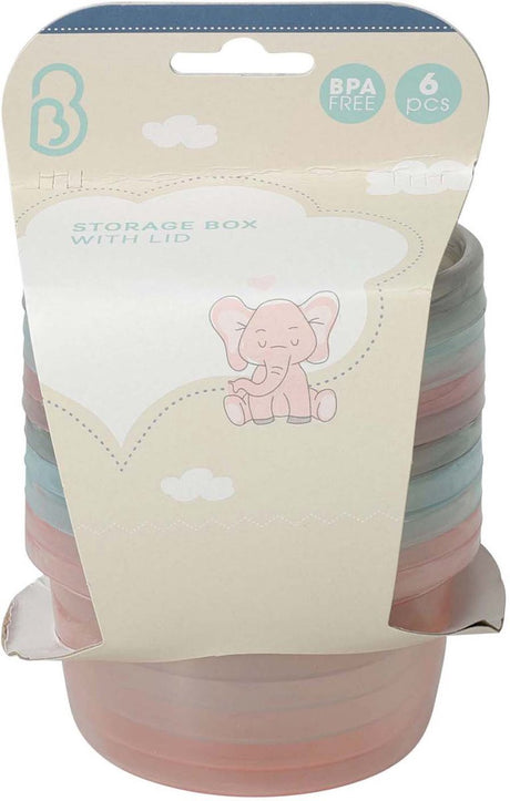 Baby-Aufbewahrungsbox, 6-tlg.