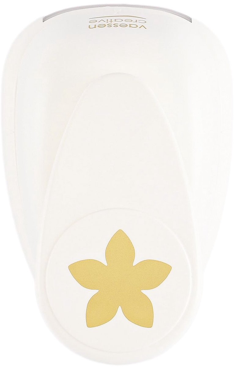 Vaessen Kreativstanzer – Figurenstanzer – Blume – 4,6 x 4,8 cm