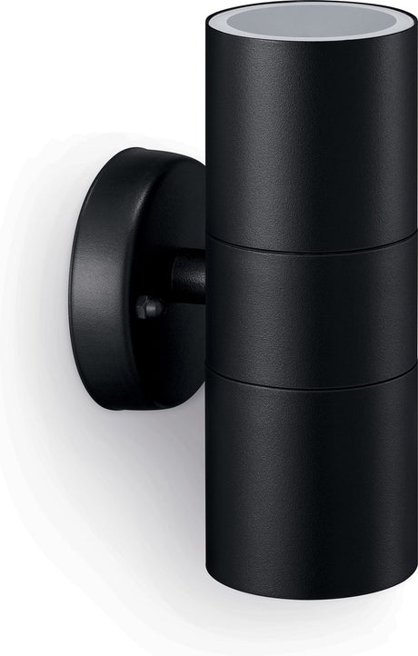 Philips kylis wandspot - zwart - 2 x gu10 fitting