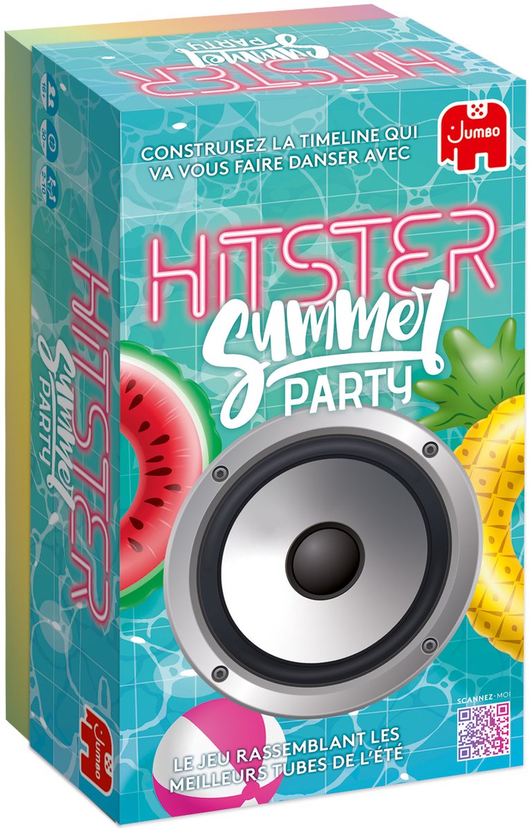 Hitster jumbo - - summer party france (fr) - franse editie - franstalig actiespel met muziek - partygame