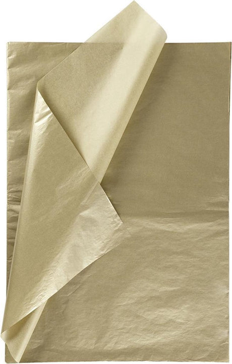 Creativ Company Seidenpapier 50x70 cm Gold 25 Blatt
