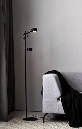 Nordlux Clyde Stehleuchte – Moodmaker™ 3-stufig dimmbar – Schwarz