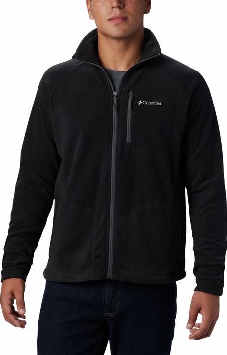 Columbia Fast Trek™ II Full Zip Fleece – Fleecejacke mit durchgehendem Reißverschluss – Herren – Größe M – Schwarz