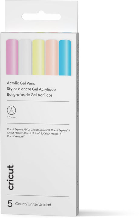 Cricut™ Acrylgelstifte – 1,0 mm (5er-Pack)