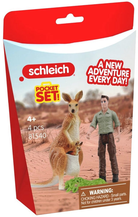 Schleich Wildtier-Känguru-Tour mit dem Ranger 81540