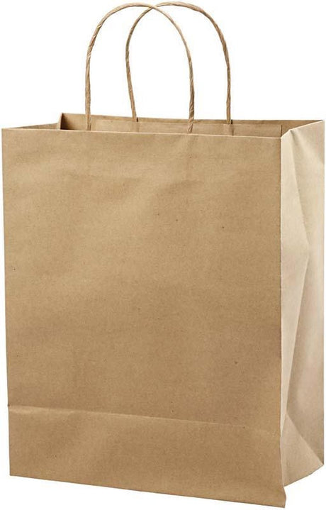 Creativ Company Papiertüten 26x13 cm Kraft 10 Stück