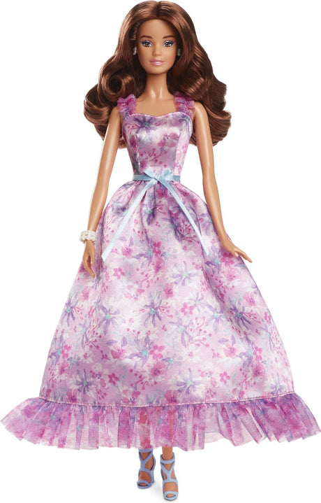 Mattel Signature Puppe mit blonden Haaren und Schwarz -Weiß -Abend