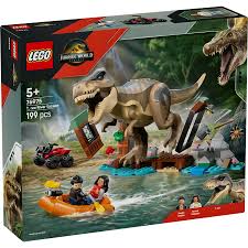 Lego Jurassic World Flucht aus dem T-Rex-Fluss