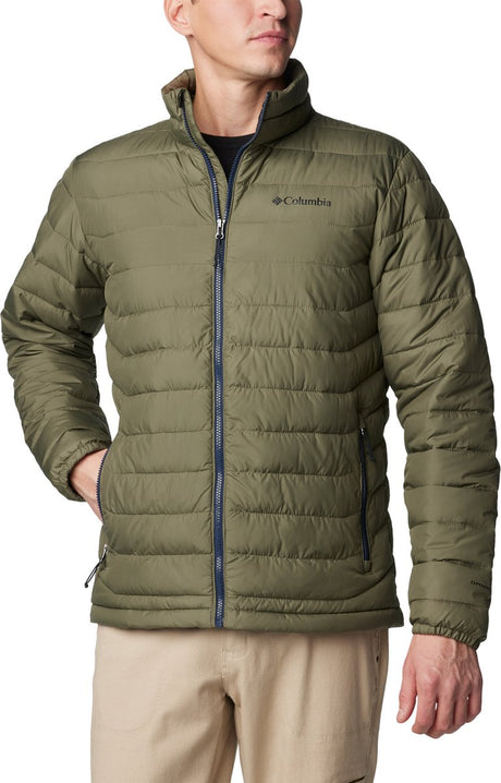 Columbia Powder Lite™ II Jacket Herren Outdoorjacke - Stone Green - Größe S