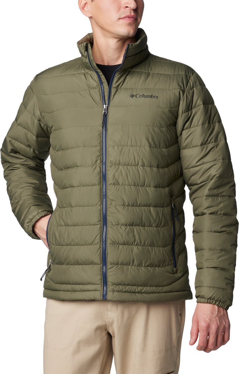 Columbia Powder Lite™ II Jacke Herren Outdoorjacke – Steingrün – Größe XL