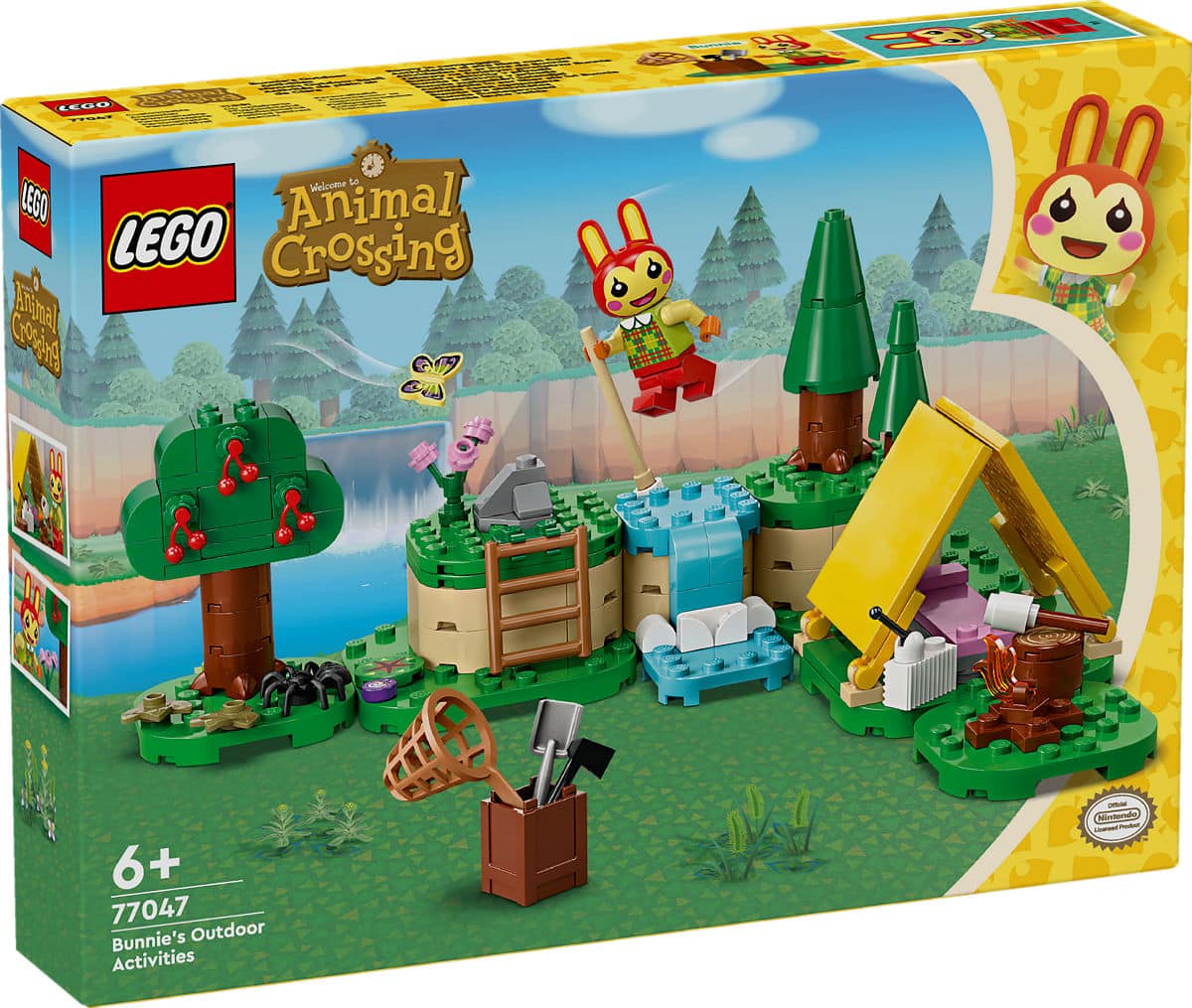 Lego Animal Crossing 77047 Camping mit Bunnie